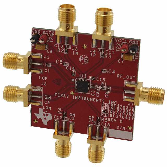 TRF3703-33EVM Texas Instruments  Cartes de kits d'évaluation et de développement RF